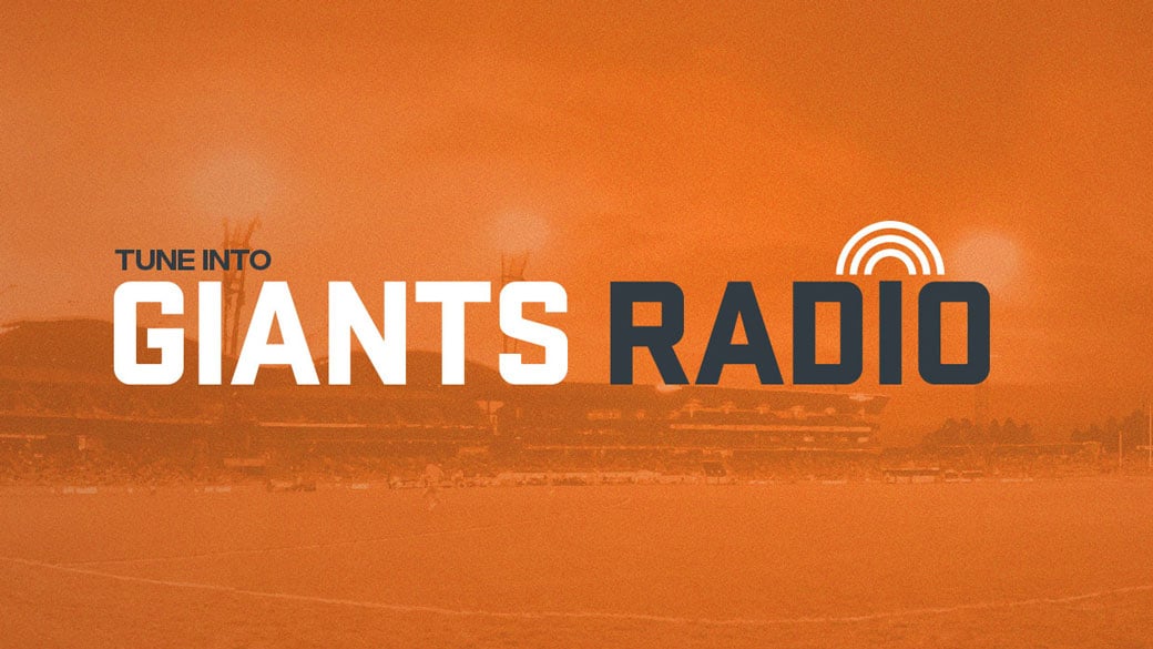 Make GIANTS Radio Part of Your PreGame
